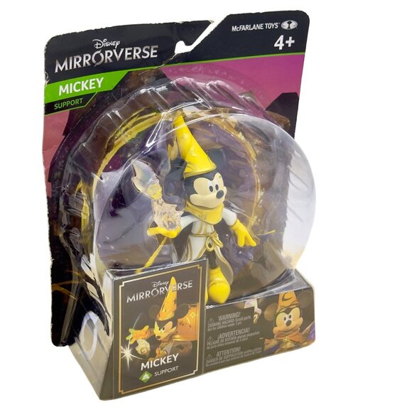 Disney Mirrorverse Mickey 5" Series 1 Action Figure Accessory McFarlane NEW! - Picture 3 of 12